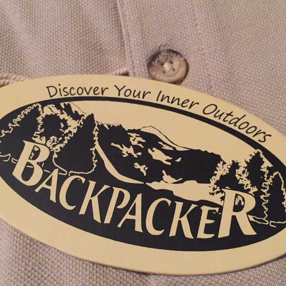 NWT BackpackeR polo shirt size XL 💯 Cotton short sleeved - Picture 5 of 10